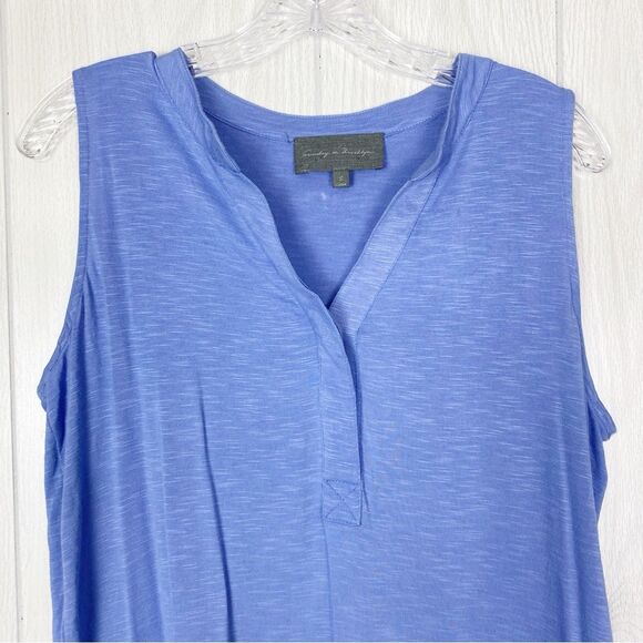 Anthropologie | Sunday In Brooklyn | Colorblock Sleeveless Tunic Blouse Size S - Picture 3 of 9